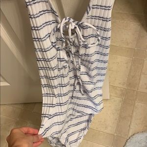 Striped Bodysuit